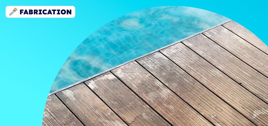 Comment faire une plage de piscine en bois ?