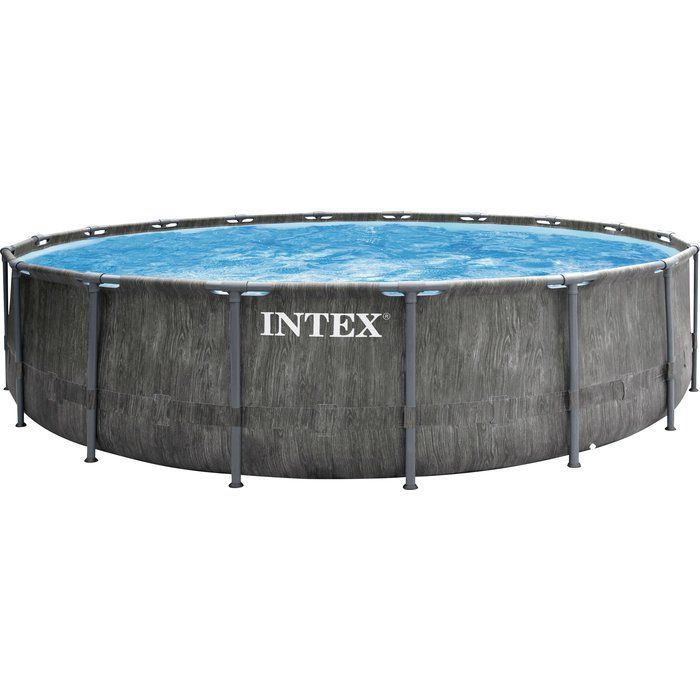 Piscine tubulaire ronde Baltik Intex - Ø 5,49 x H.1,22 m