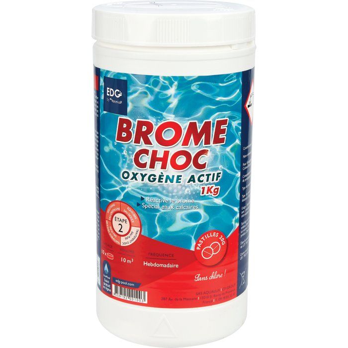 Brome choc pastilles 20g - Aqualux