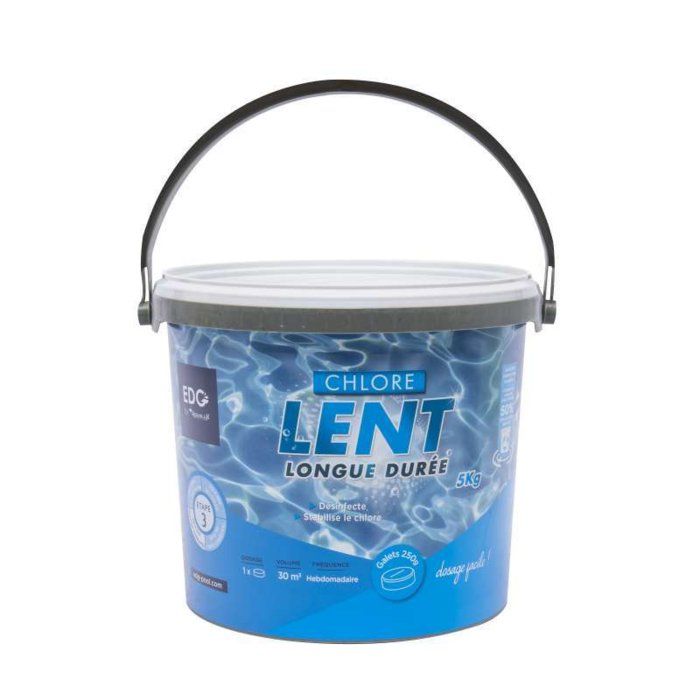 Chlore lent galets 250g - Aqualux