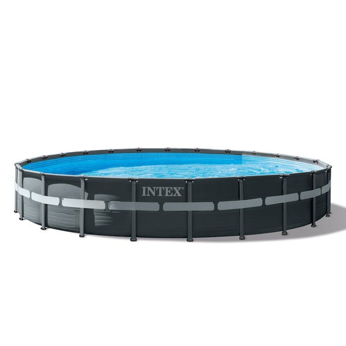 Piscine tubulaire ronde Ultra XTR Intex - Ø 7,32 x H.1,32 m