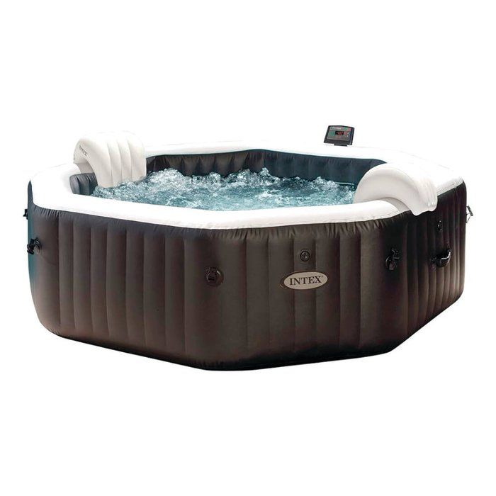 Spa gonflable octogonal Carbone Intex - 6 places