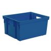 Bac de rangement Eda - Sans couvercle - Bleu minéral - 50 l