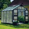 Serre Premium Juliana - 8,8 m² - Polycarbonate - Anthracite/Noir