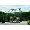 Serre Popular 86 Halls - 5 m² - Verre horticole - Noir